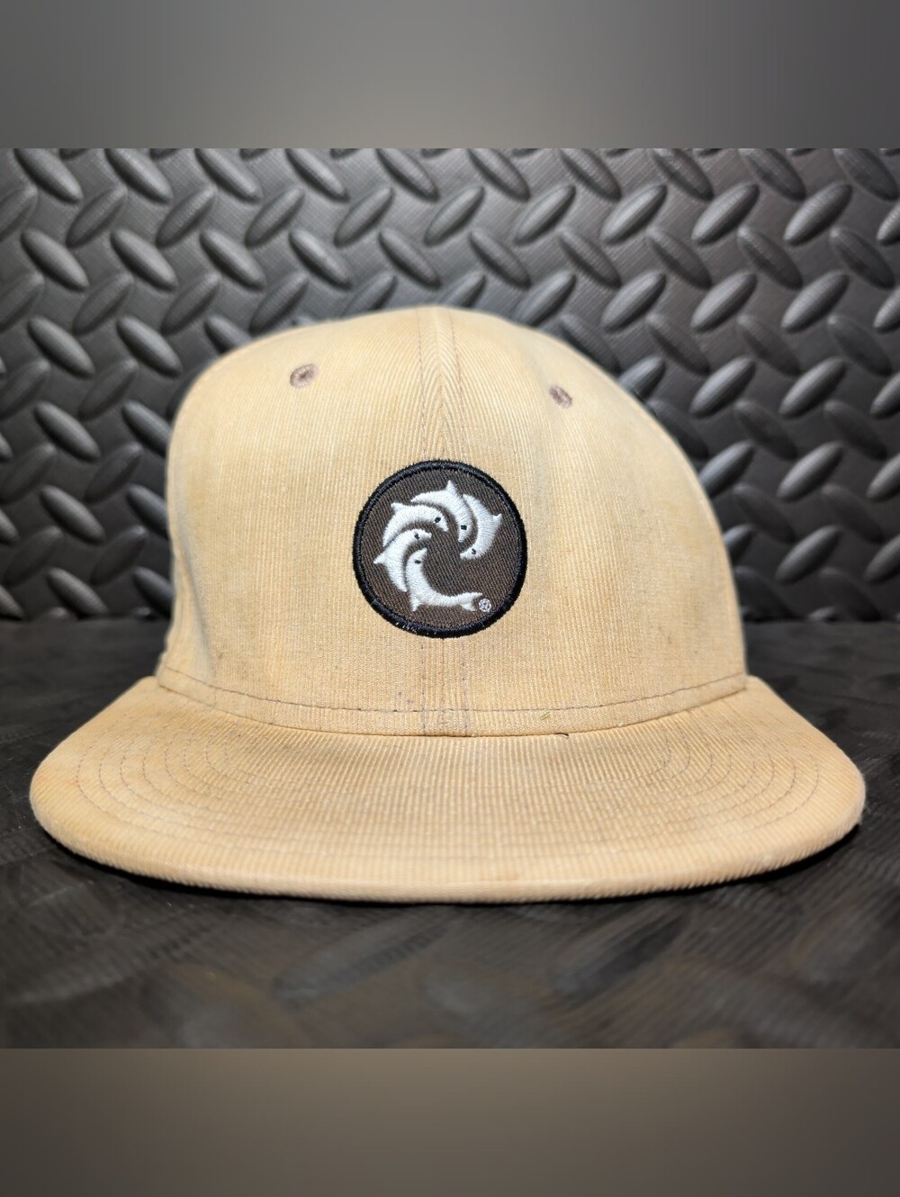 Vintage WRV Corduroy Snapback Hat